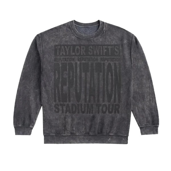Taylor Swift Official  - Reputation stadium tour crew Stonewashed Tour pull over - Picture 4 of 9